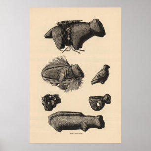 Zuni fetiches poster