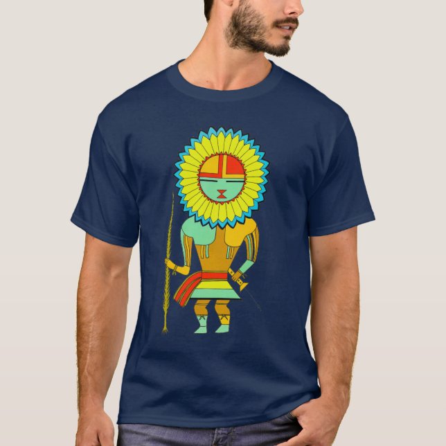 Zuni Man Sunface T-Shirt (Vorderseite)