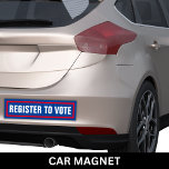 Zur Abstimmung für 2024 registrieren Auto Magnet<br><div class="desc">Registrieren Sie sich zur Abstimmung für den Autoaufkleber 2024. Ändern Sie den Text ganz einfach,  wie gewünscht.</div>