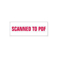 Zur Archivierung von Dokumenten auf PDF gescannt