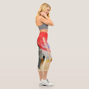 Zur Aussicht auf Blume und Bäume, 1922 von Hilma Capri Leggings