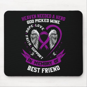 Zur Erinnerung an die besten Freunde Pankreaskarzi Mousepad