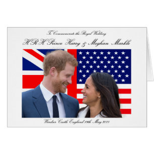 Zur Erinnerung an die königliche Hochzeit Harry un