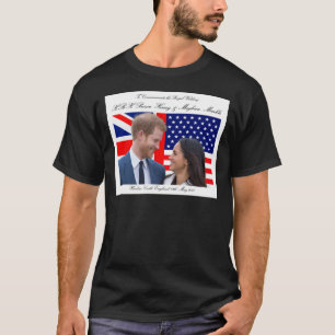 Zur Erinnerung an die königliche Hochzeit Harry un T-Shirt