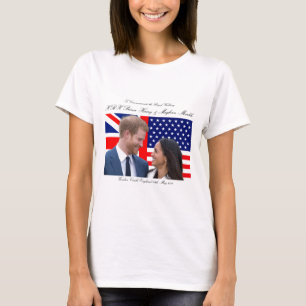 Zur Erinnerung an die königliche Hochzeit Harry un T-Shirt