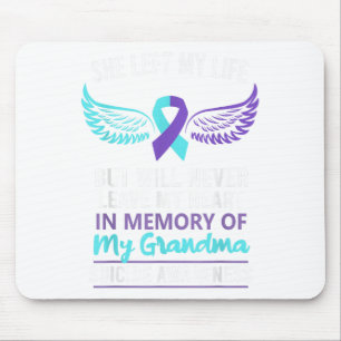 Zur Erinnerung an Oma Suizidgedanken Prävention Mousepad