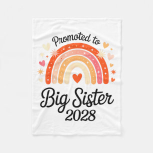 Zur großen Schwester befördert 2028 Neue Baby-Schw Fleecedecke