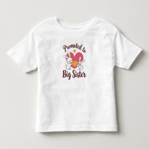 zur großen Schwester befördert Kleinkind T-shirt