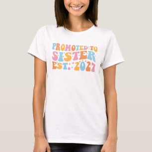 Zur großen Schwester befördert, vorauss. 2027 Groß T-Shirt