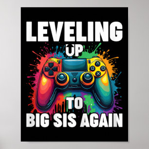 Zur großen Schwester Gamerin befördert, Levelaufst Poster