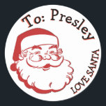 ZUR HERSTELLUNG VON SANTA CHRISTMAS VORHANDENE ETI RUNDER AUFKLEBER<br><div class="desc">ZUR HERSTELLUNG VON SANTA CHRISTMAS VORHANDENE ETIKETTIEREN</div>