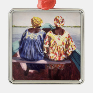 Zur Insel 1998 Silbernes Ornament