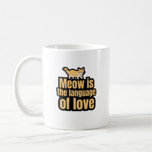 Zur Liebe von Katzen Kaffeetasse