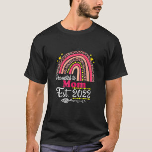 Zur Mama nach Osten geworben. 2022 Rosa Leopard Re T-Shirt
