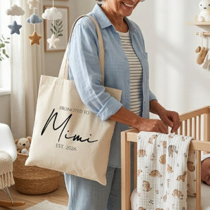 Zur Mimi Chic Everyday Schrift befördert Tragetasche