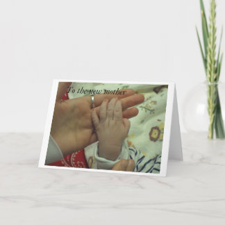 Zur neuen Mutter Karte