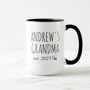 Zur Oma befördert 2026 Tasse