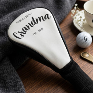 Zur Oma befördert Bekanntgabe der Schwangerschaft Golf Headcover