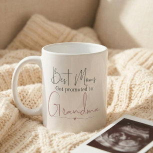 Zur Oma befördert Geschenk Schwangerschaftsankündi Kaffeetasse