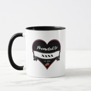 Zur Oma befördert Tasse