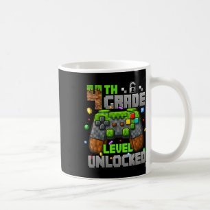 Zur Schule 4. Klasse freigeschaltet Gamer Kinder B Kaffeetasse