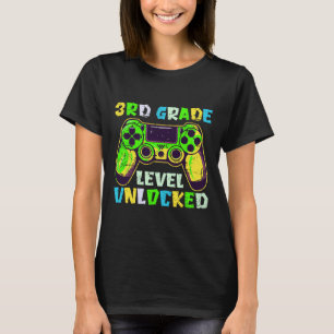 Zur Schule Ck 3. Klasse Jungen Gamer Erster Tag Dr T-Shirt