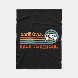 Zur Schule Lustiges Spiel Über Lehrer Schüler Vide Fleecedecke