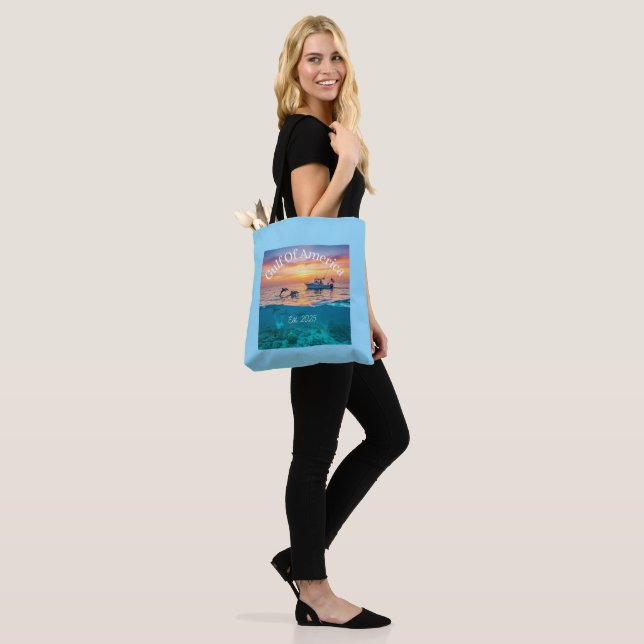 Zur Strandtasche Tasche (Am Model)