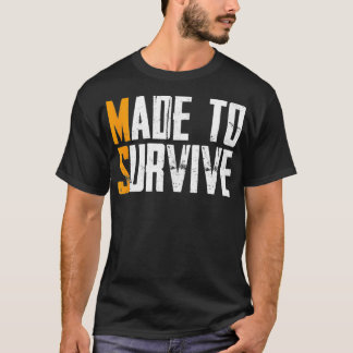 Zur Überlebenszeit der Multiplen Sklerose MS Bewus T-Shirt