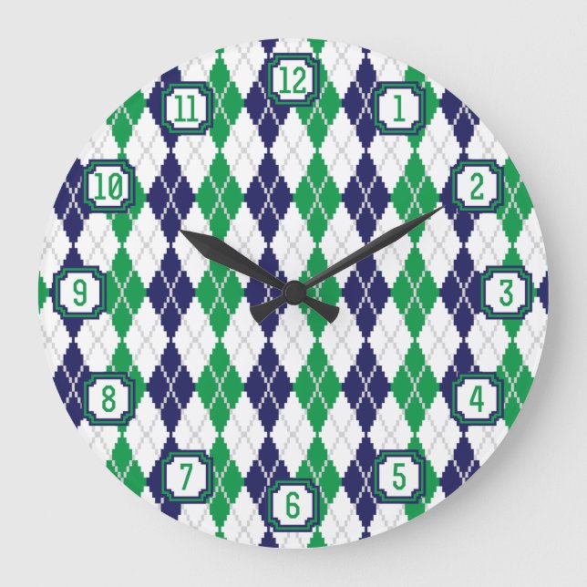 Zur Uhr der grünen Raute (Vorderseite)
