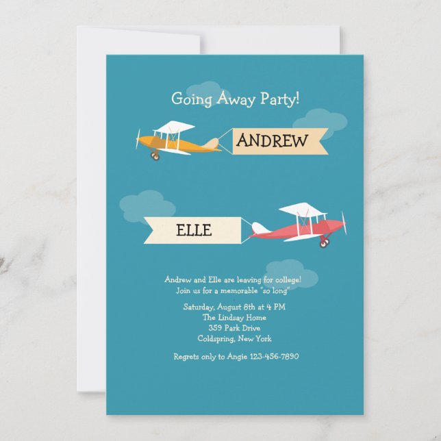 Zur Uni Einladung (Vorderseite)