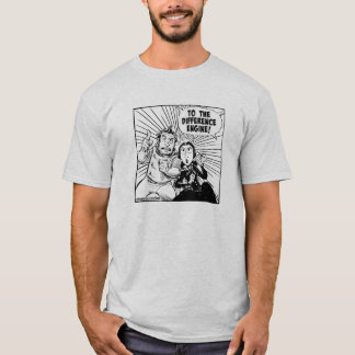 Zur Unterschied-Motor-Platte T-Shirt