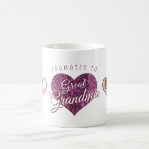Zur Ururgroßmutter befördert falscher rosa Glanz F Kaffeetasse