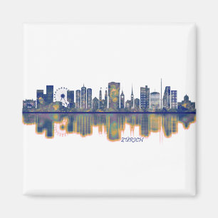 Zürcher Skyline Magnet