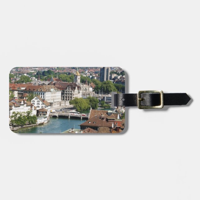 Zürich 001 gepäckanhänger (Vorderseite horizontal)