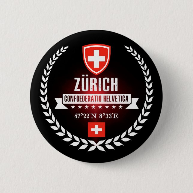 Zürich Button (Vorderseite)