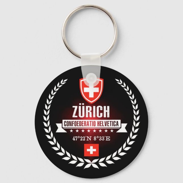 Zürich Schlüsselanhänger (Vorderseite)