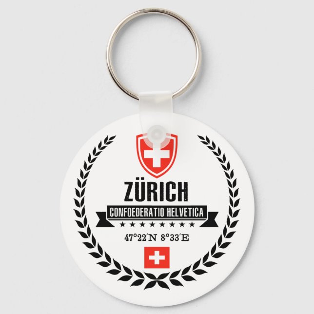 Zürich Schlüsselanhänger (Vorderseite)