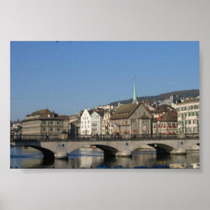Zürich, Schweiz Poster