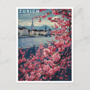 Zürich Schweiz Postkarte