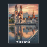 Zürich Schweiz Reisen Postkarte<br><div class="desc">Zürich Schweiz Reisen</div>