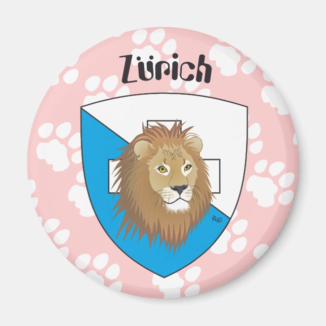 Zürich Schweiz Schweiz Magnet (Vorne)