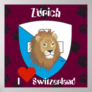 Zürich Schweiz Schweiz Poster