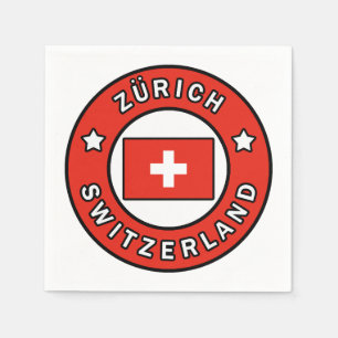 Zürich Schweiz Serviette