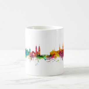 Zürich Schweiz Skyline Kaffeetasse