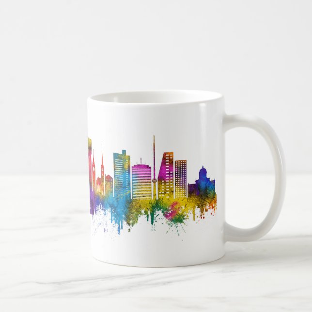 Zürich Schweiz Skyline Kaffeetasse (Rechts)
