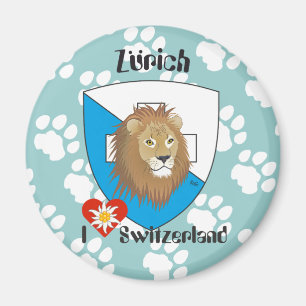 Zürich Schweiz Switzerland Magnet