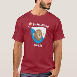 Zurich - Suisse - T-shirt Svizzera