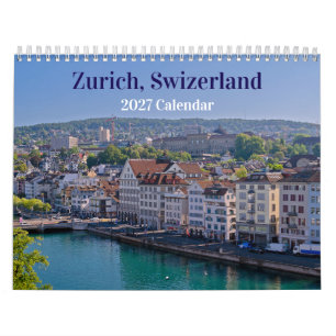 Zurich Switzerland 2026 Kalender