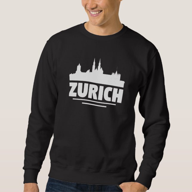 Zurich Switzerland  3 Sweatshirt (Vorderseite)